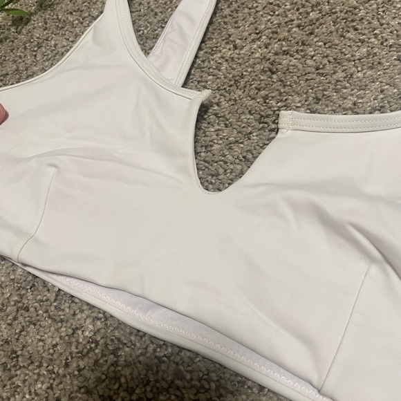 ASOS White Bathing Suit Top - Picture 2 of 4